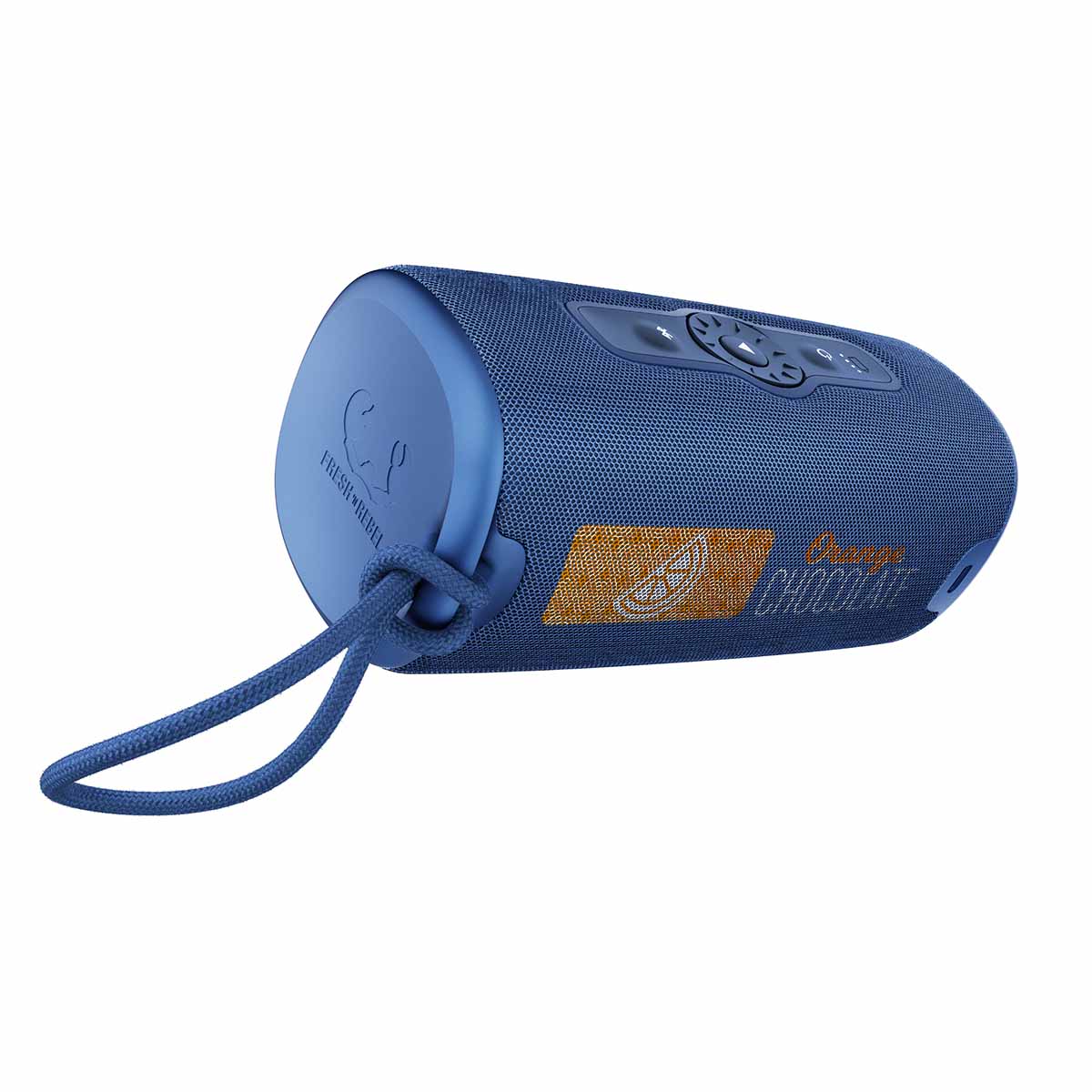 Fresh 'n Rebel Bold M2 True Blue

Modo fiesta (conecta 2 dispositivos)
Resistente al polvo y al agua
Modo doble diversión (empareja 2 altavoces Bold M2)
Duración de la batería de 24 horas
Personalización con impresión a todo color y faja personalizada
