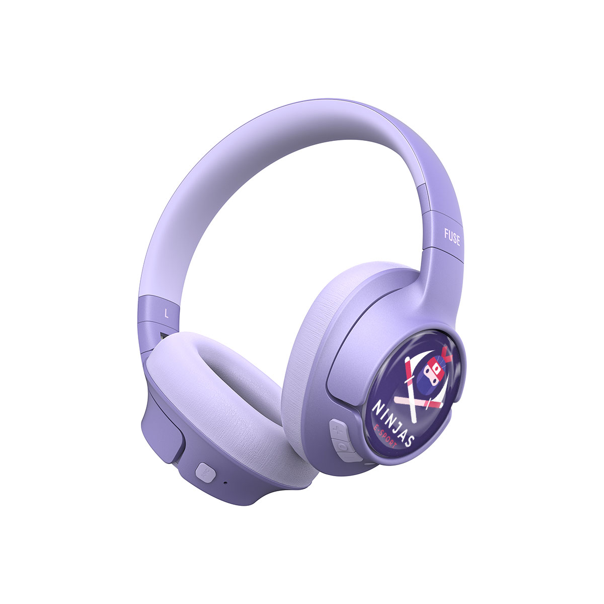 Fresh 'n Rebel Clam Fuse Dreamy Lilac

Batterielebensdauer von 45 Stunden
Faltbares und drehbares Design
Geräuschunterdrückung
Lautstärkeregler und Play/Pause-Tasten
Personalisierung mit Domings und einer Banderole