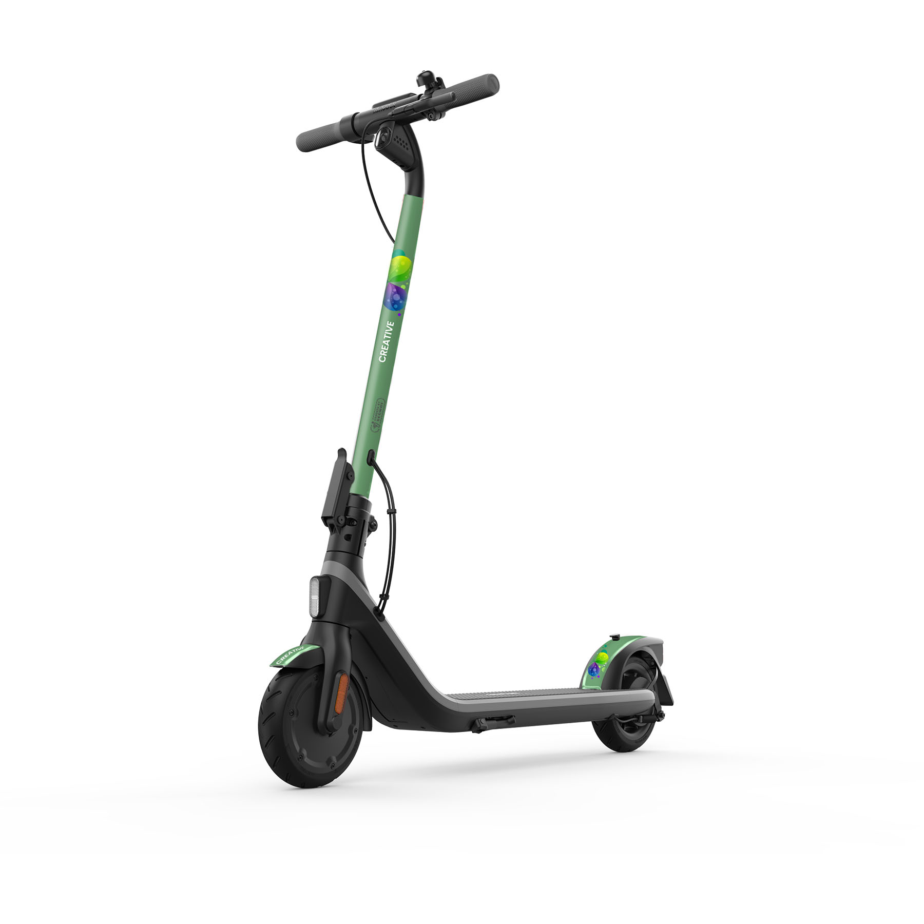 Segway Ninebot KickScooter E2 E Black

Max. Reichweite von 25 km
Max. Geschwindigkeit von 20 km/h
8,1 Zoll innere Hohlräder (keine Wartung erforderlich)
Leicht und zusammenklappbar

Personalisierung mit Max Print und Domings