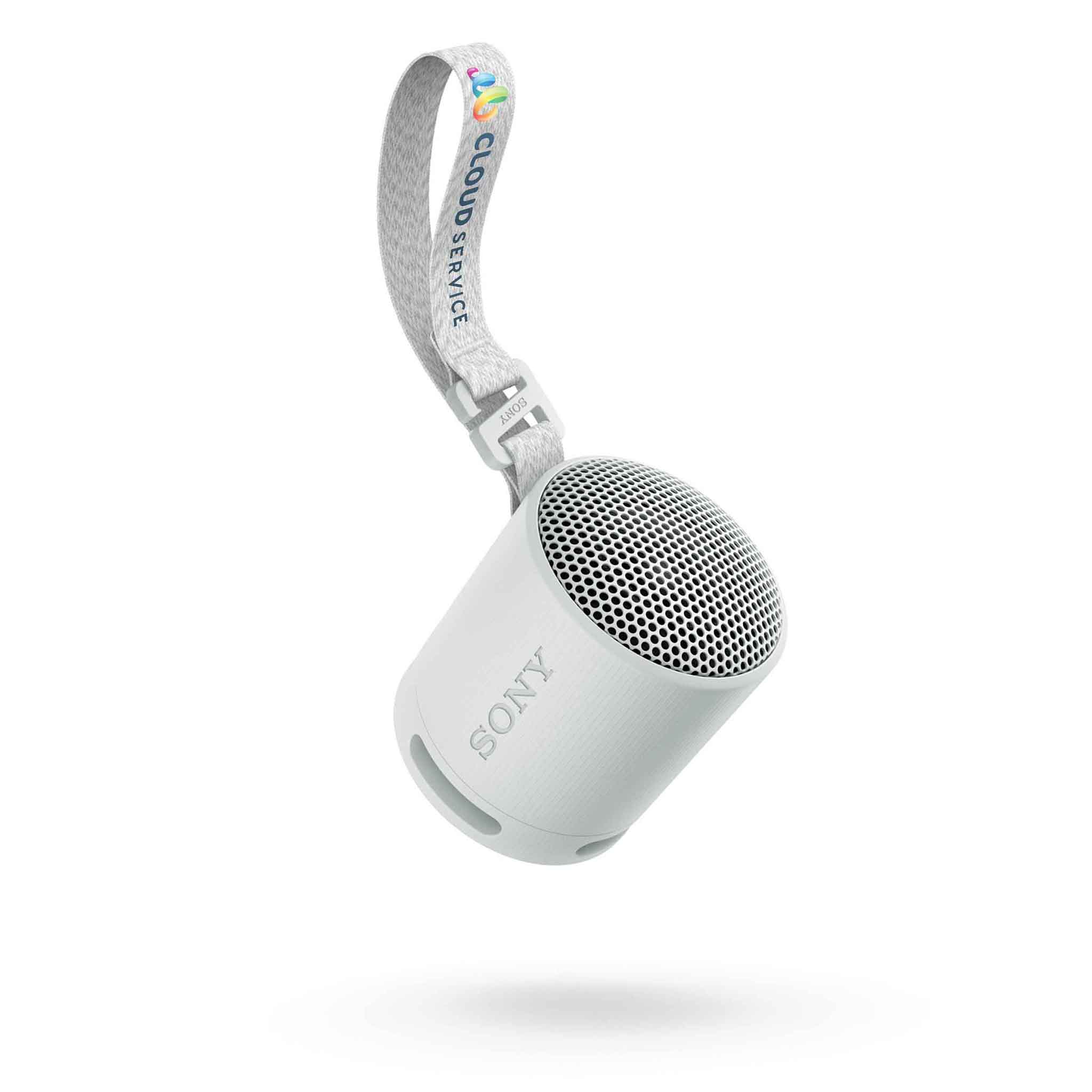 Sony Bluetooth Speaker SRS-XB100 Grey

Resistente al agua y al polvo (clasificación IP67)
16 horas de duración de la batería
USB tipo C
Llamadas manos libres
Personalizable con un impresión térmica a todo color y una faja