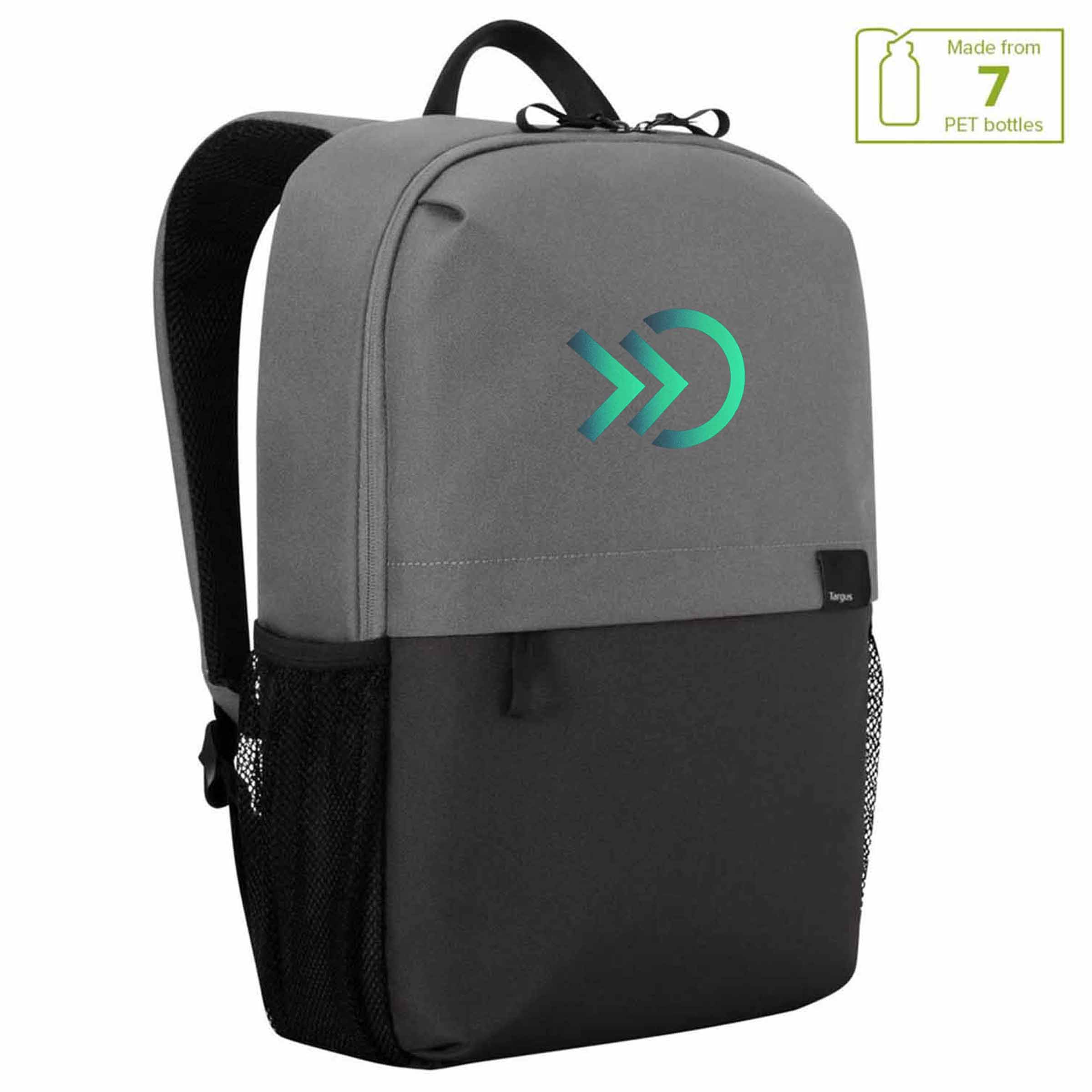 Targus Sagano Eco Campus Rucksack 16″

Hergestellt aus 7 recycelten PET-Flaschen
Passt für einen 16