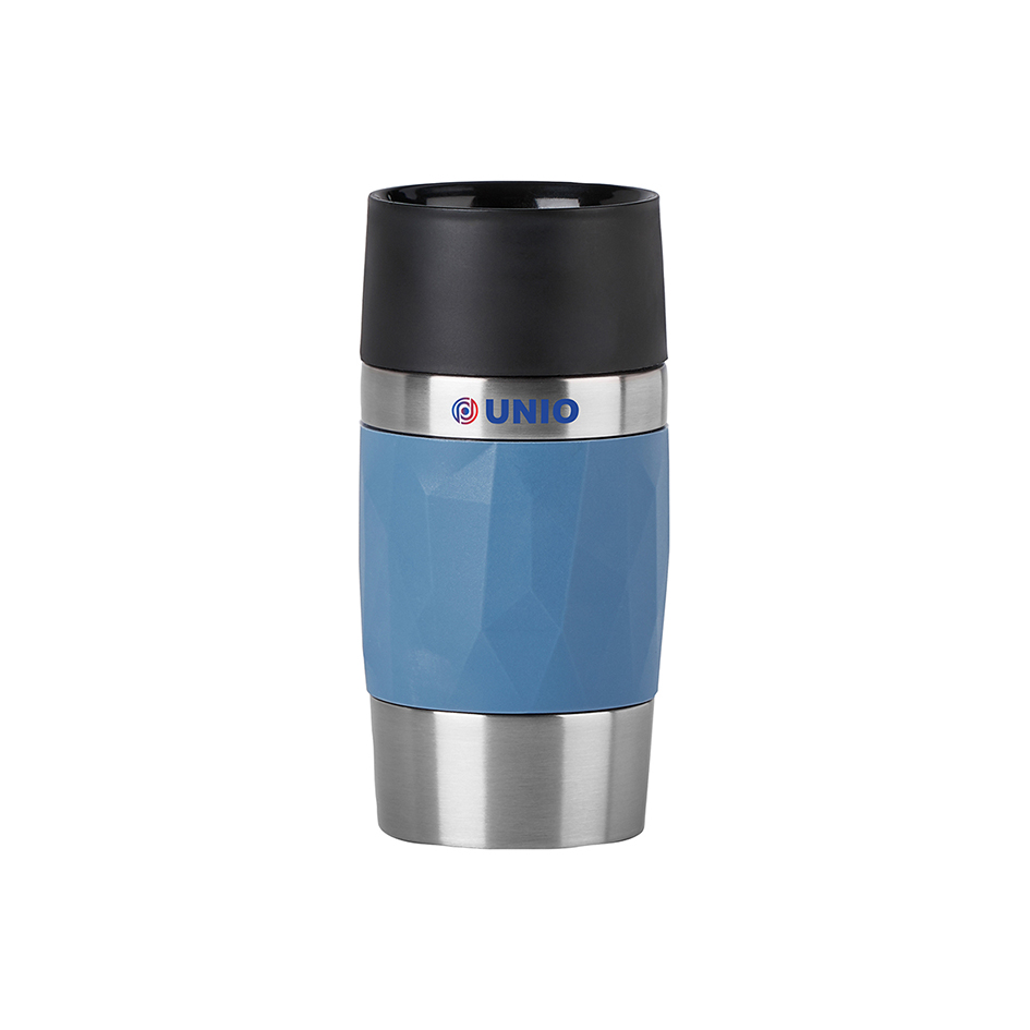 Tefal Travel Mug Compact 0.3L Blue

Hält Getränke 3 Stunden warm und 6 Stunden kalt
Trendige Farben
Personalisiert mit Vollfarbdruck, Gravur und Banderole