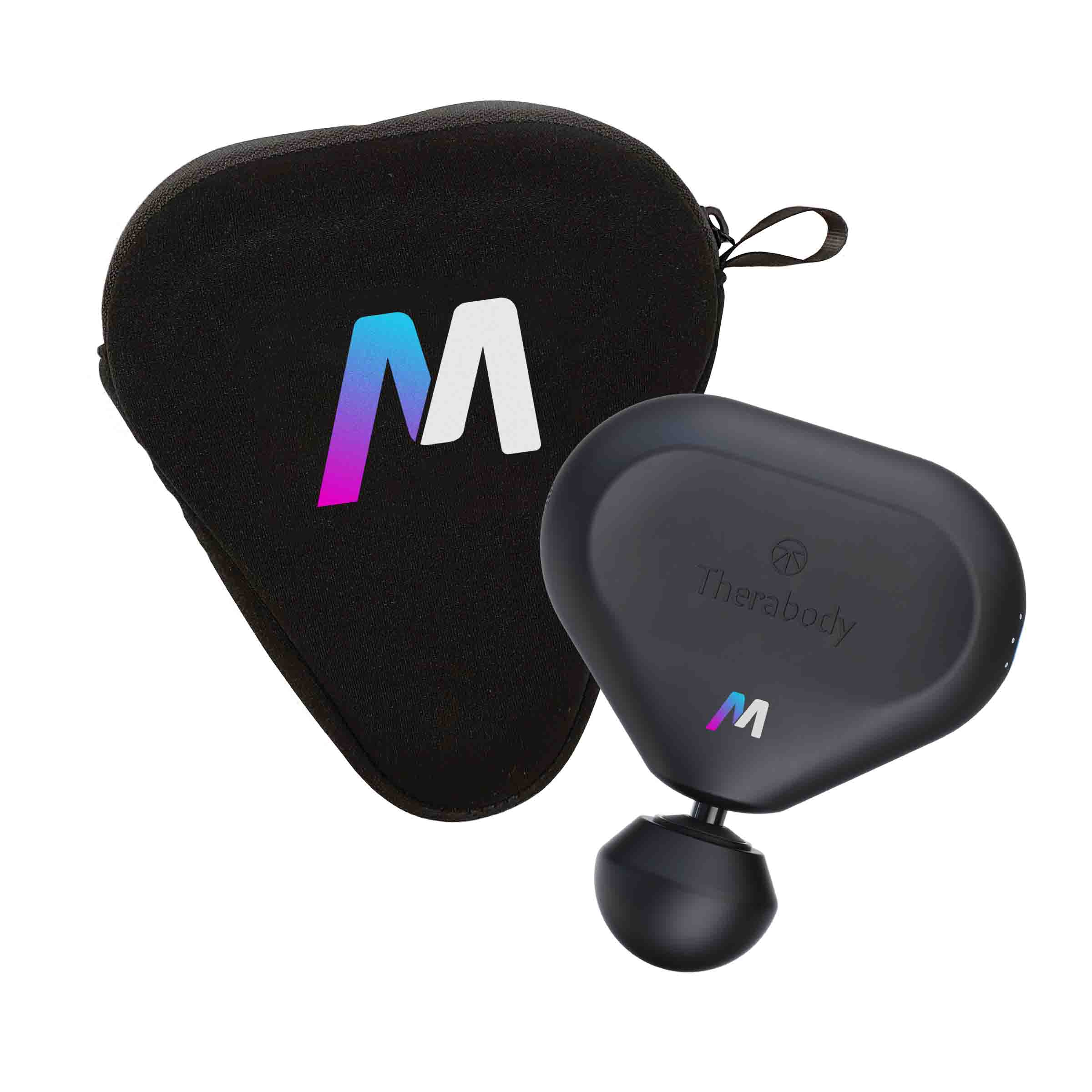Therabody Theragun Mini Schwarz

120-minütige Akkulaufzeit
USB-C-Ladefunktion
Wellness-Lösungen für unterwegs
Bluetooth-fähig

Personalisierung mit Vollfarbdruck, einer Banderole und einem Soft Case mit Vollfarb-Thermodruck