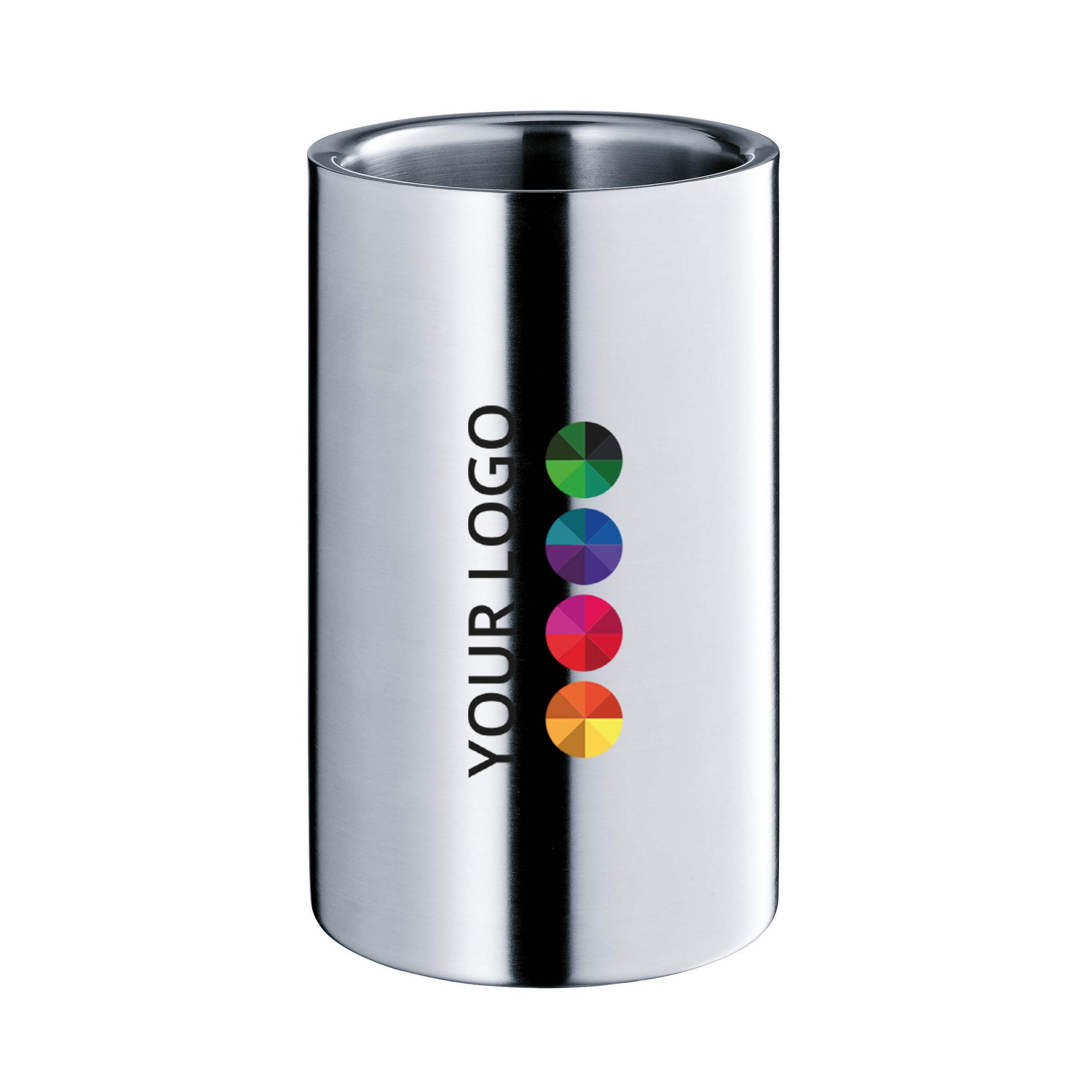 WMF Wine Cooler Clever&More

Hält Ihre Weinflasche ohne Eis kalt

Personalisierung mit einem Vollfarbdirektdruck und einem Schuber/Sleeve
